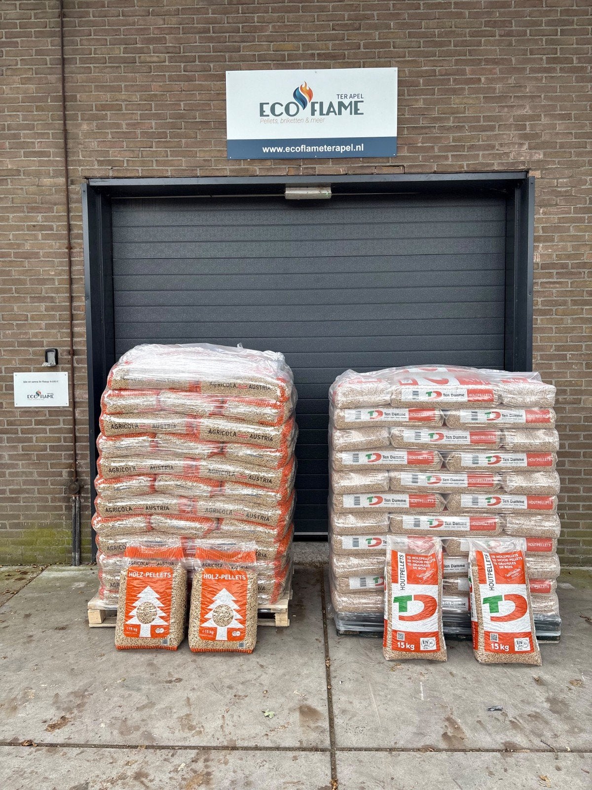 Houtpellets EN Plus A1: Ten Damme & Agricola, 6 m³ of meer, Ophalen of Verzenden