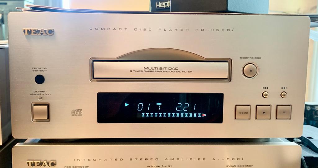 TEAC PD-H500i CDspeler MET WERK! compact disc player PDH500i, Audio, Tv en Foto, Cd-spelers, Gebruikt, Overige merken, Ophalen of Verzenden