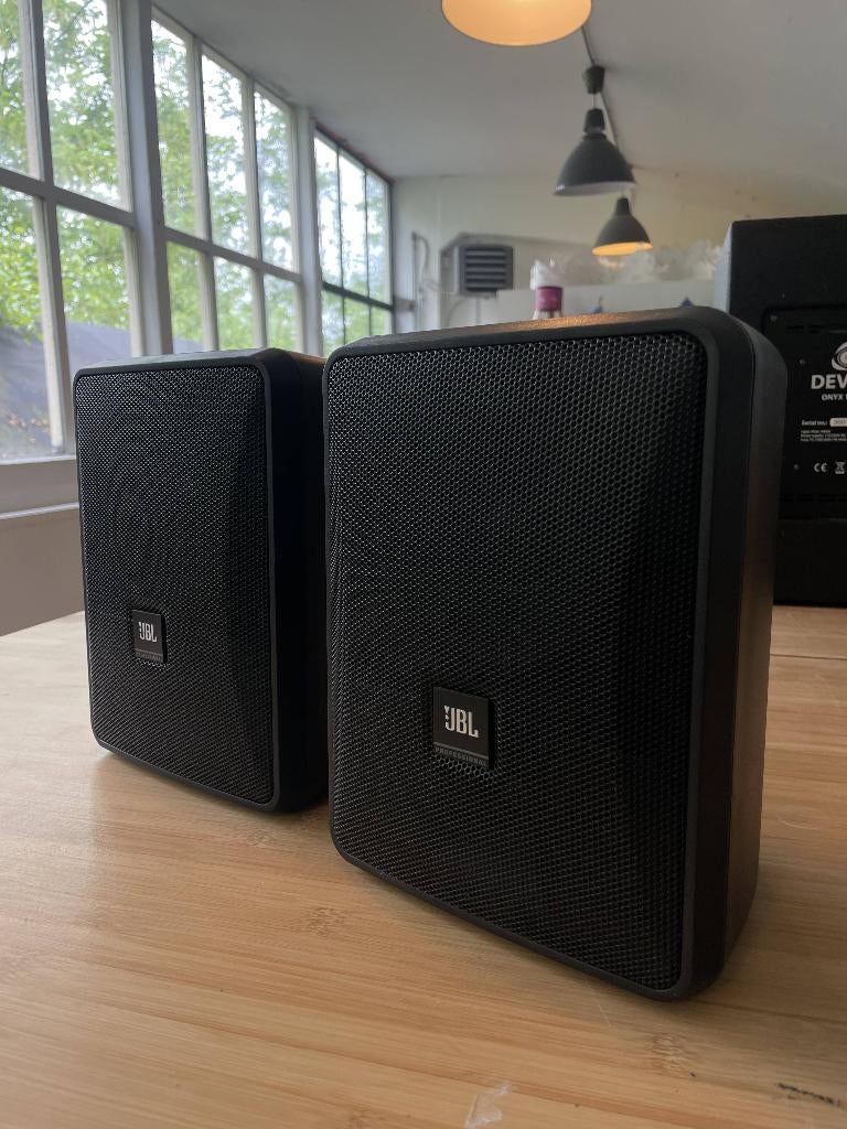 JBL 25-1 professional speakers, luidsprekers, Gebruikt, JBL, Ophalen of Verzenden, 120 watt of meer