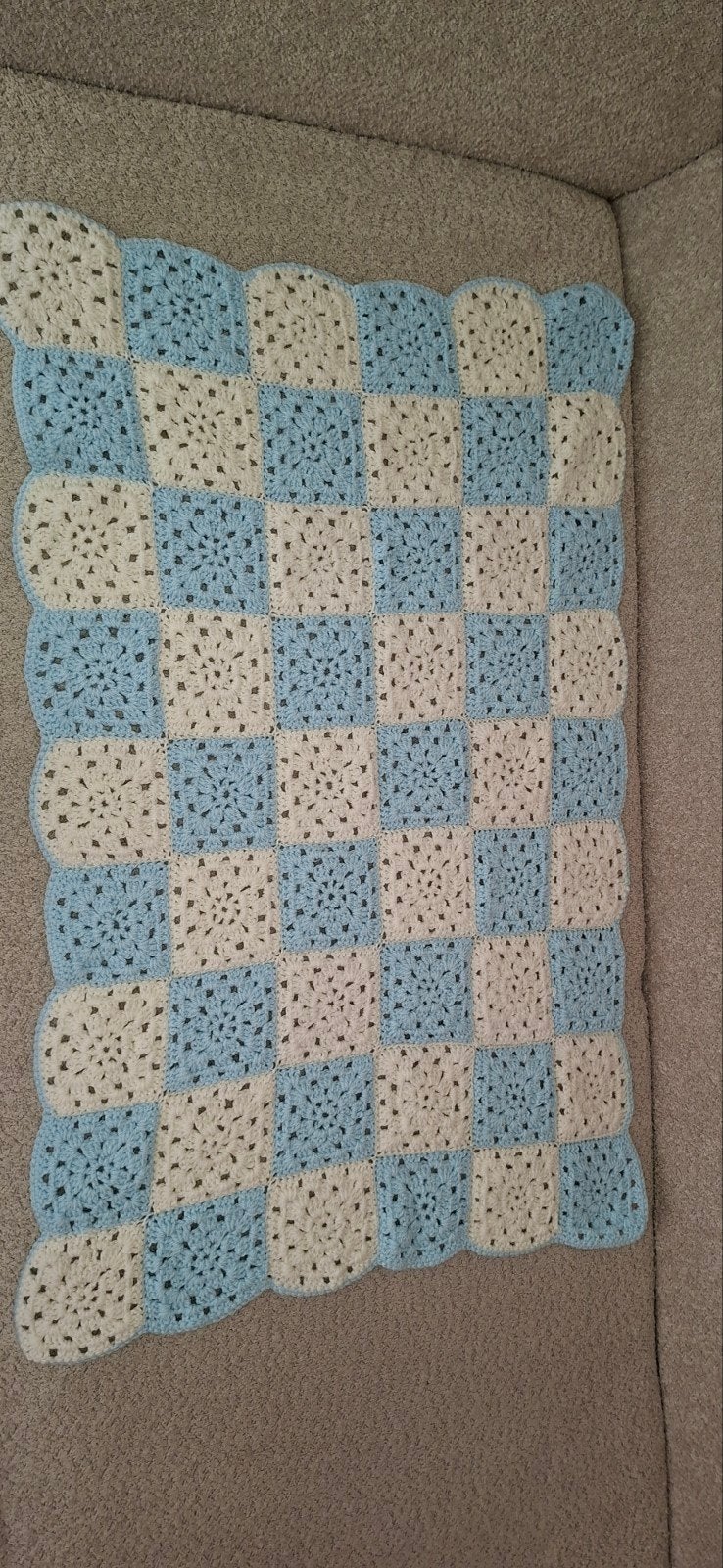Gehaakte kinder sprei, Ophalen, Nieuw, Minder dan 70 cm, Deken