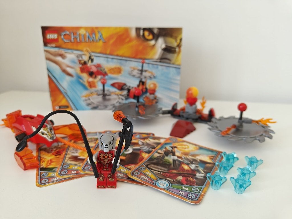 LEGO Chima 70149 – Scorching Blades (2014), Overige thema's, Lego, Ophalen of Verzenden, Zo goed als nieuw