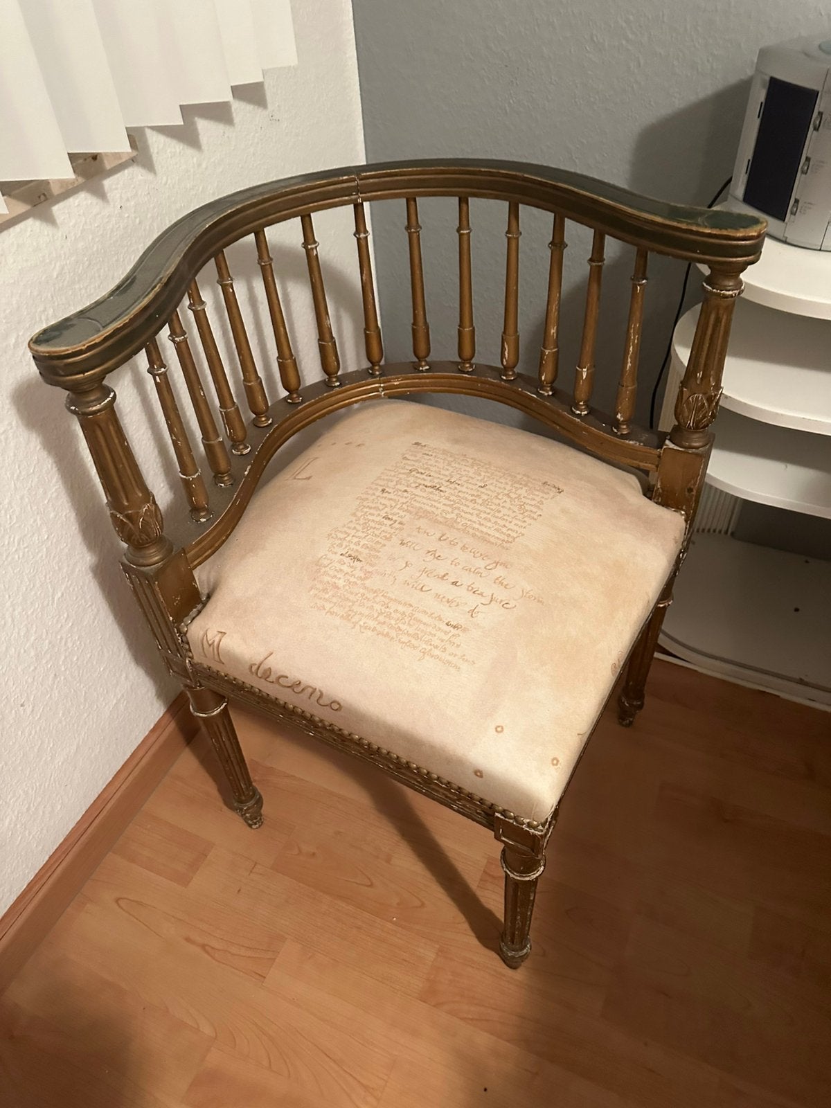 Antieke stoel, Antiek en Kunst, Antiek | Meubels | Stoelen en Banken, Ophalen
