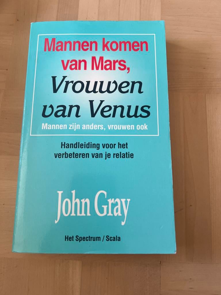Mannen komen van Mars, Vrouwen van Venus - John Gray, Boeken, Ophalen of Verzenden, Zo goed als nieuw