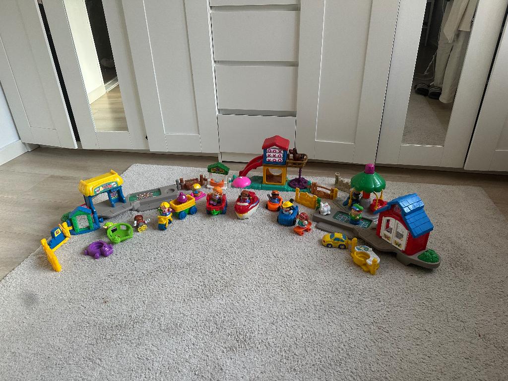 Little people speelgoed, Kinderen en Baby's, Speelgoed | Fisher-Price, Ophalen of Verzenden, Zo goed als nieuw, Speelset