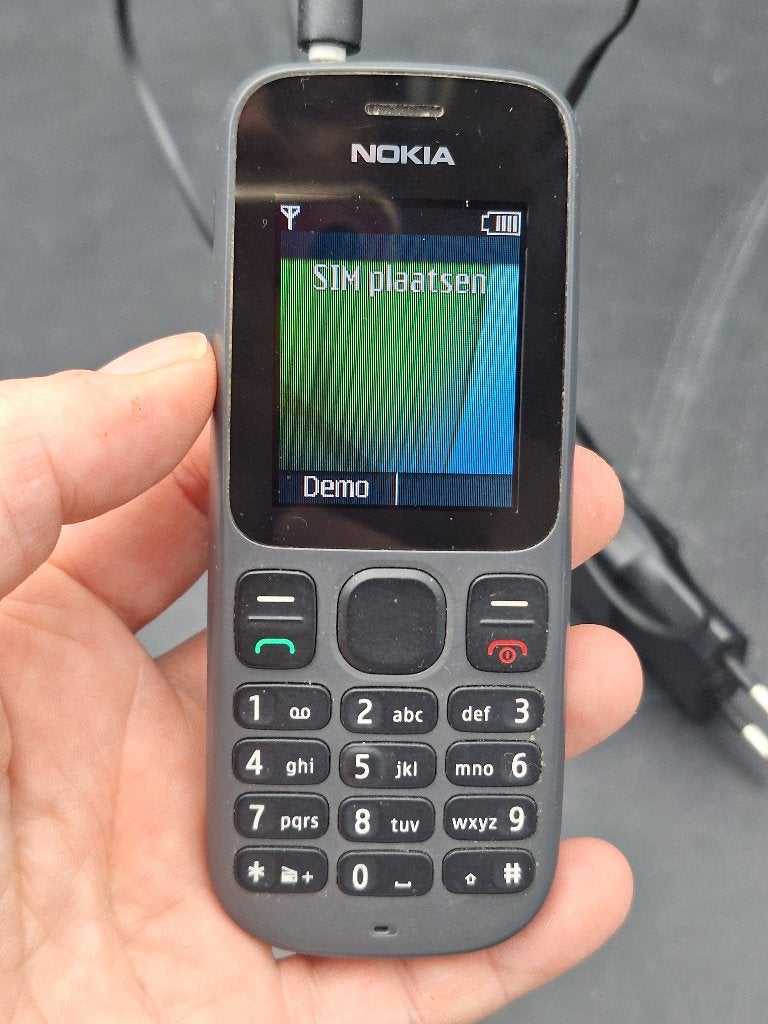 Nokia 100, Zwart, Fysiek toetsenbord, Nieuw, Ophalen of Verzenden