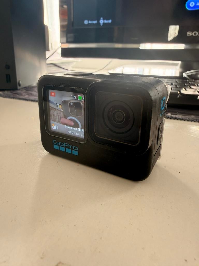 GoPro 10 Black, Ophalen of Verzenden, Gebruikt, GoPro