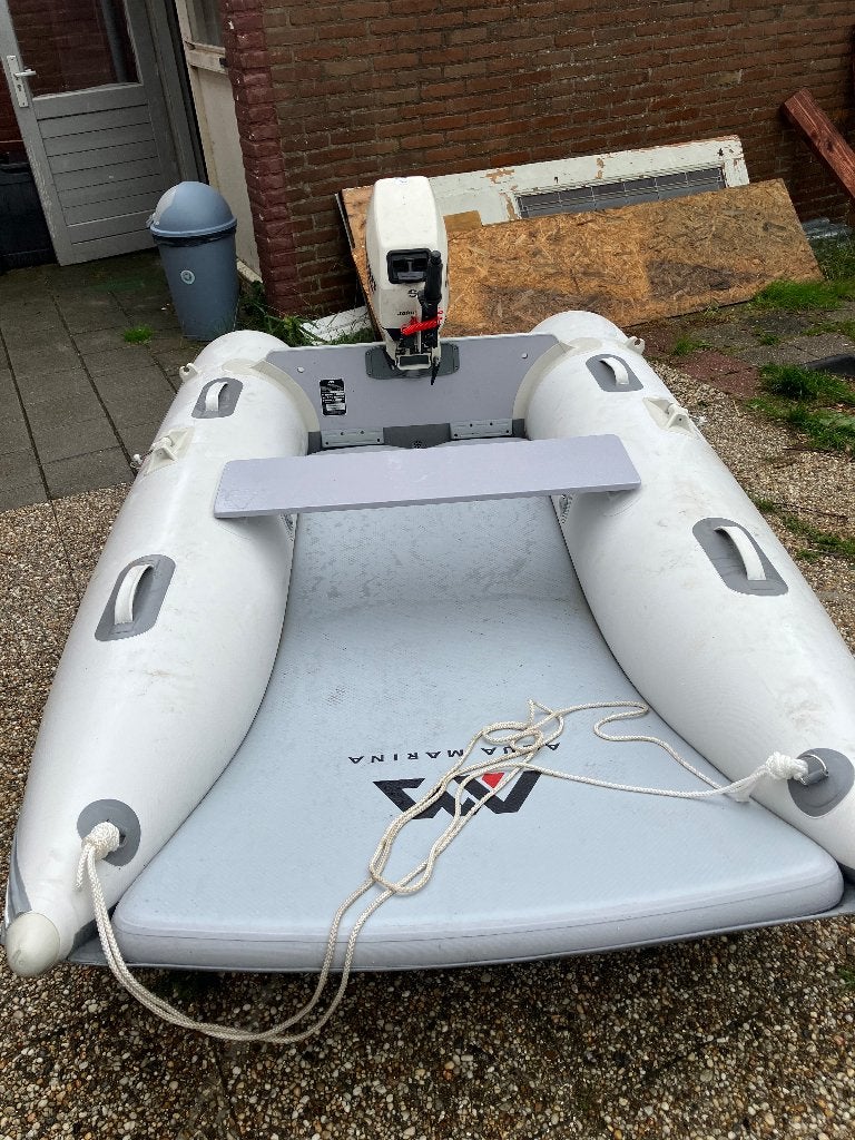 Rubber boot, 6 pk, Ophalen of Verzenden, Zo goed als nieuw, Inclusief motor