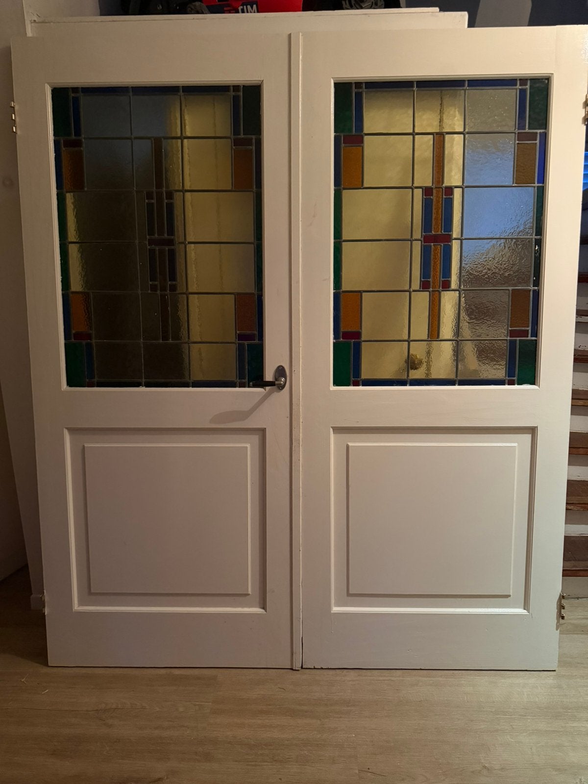 Ensuite / openslaande deuren, Ophalen of Verzenden, Zo goed als nieuw, Binnendeur, 200 tot 215 cm