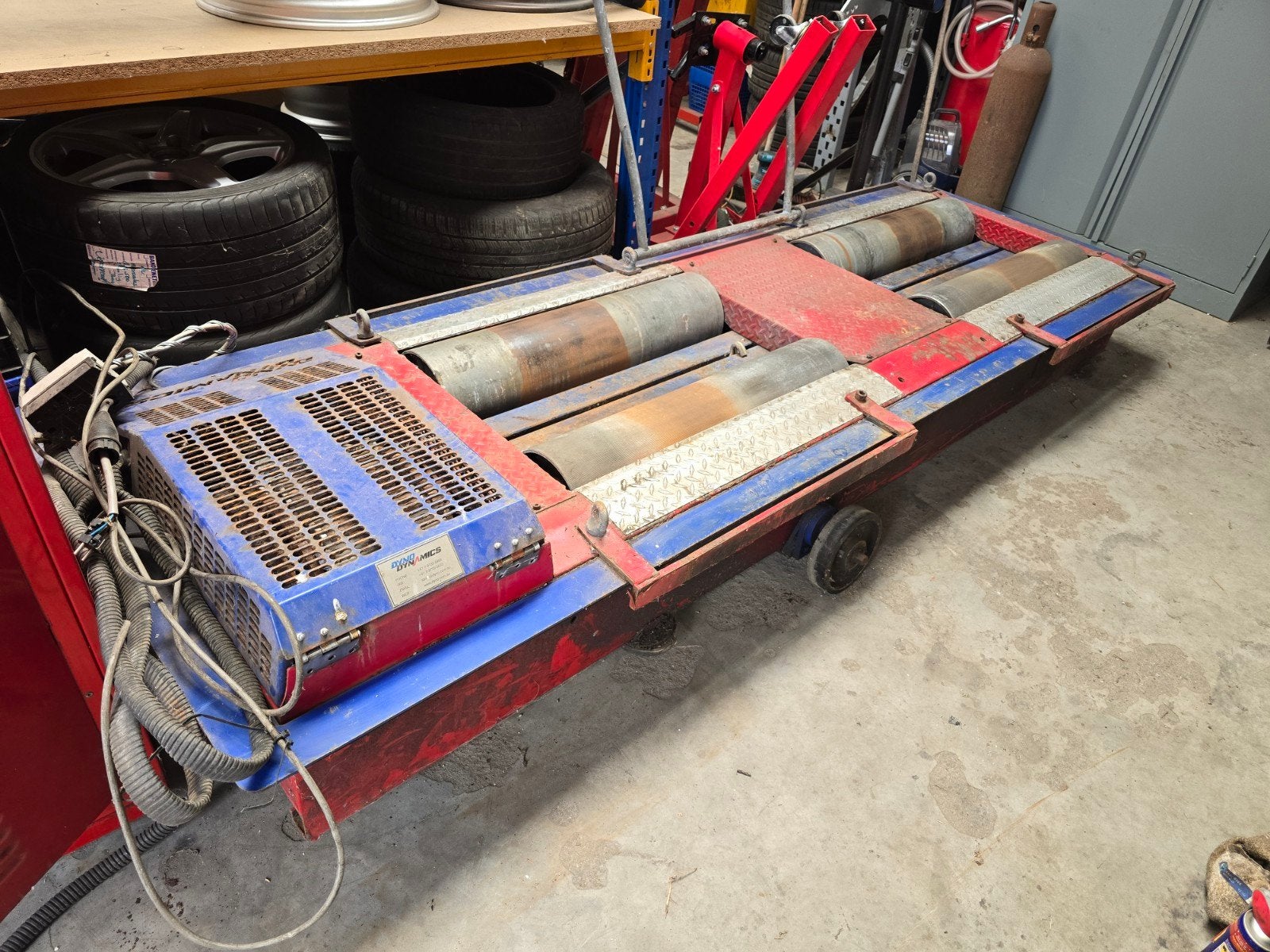 Dyno Dynamics 450DS analoge 2wd 1200pk vermogenstestbank, Ophalen of Verzenden, Gebruikt
