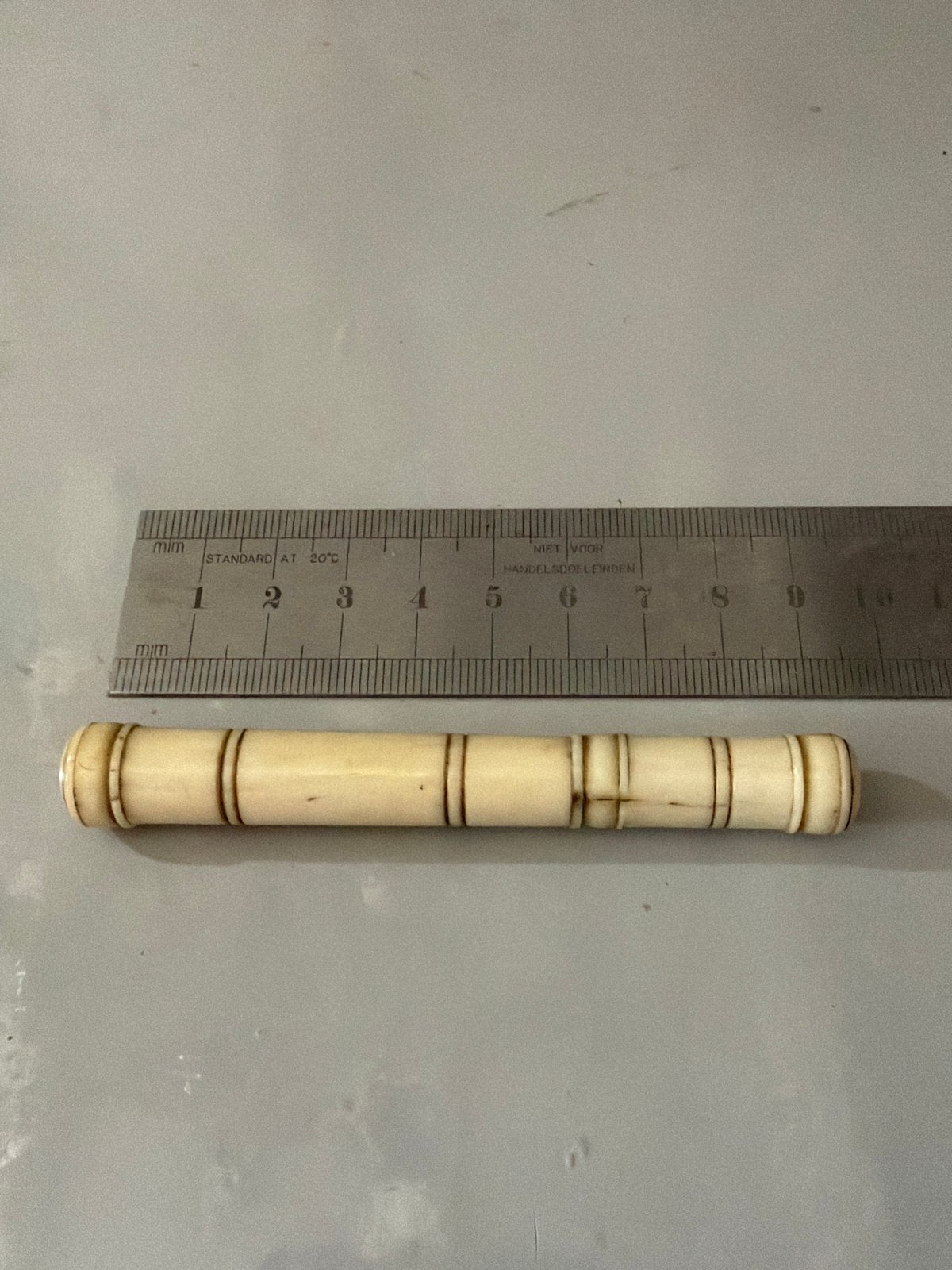 Antieke naaldenkoker met naalden, Ophalen of Verzenden