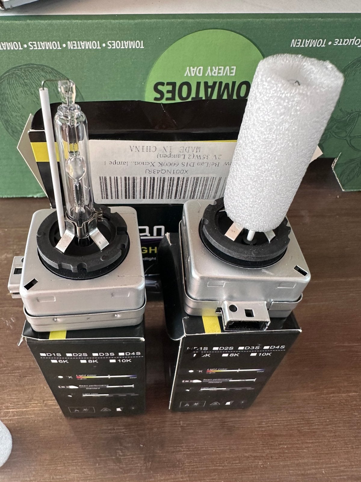 Xenon lampen D1S 6000k, Ophalen of Verzenden, Nieuw