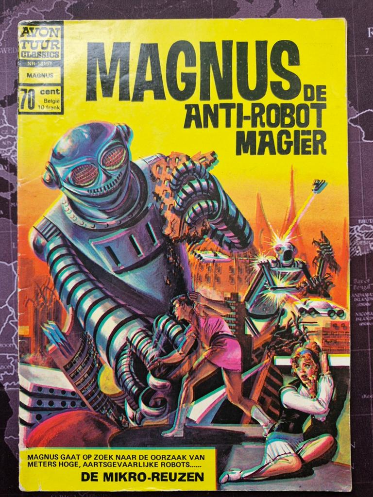 Magnus De Anti-Robot Magier - Avontuur Classics, Boeken, Gelezen, Eén stripboek, Diverse auteurs, Ophalen of Verzenden