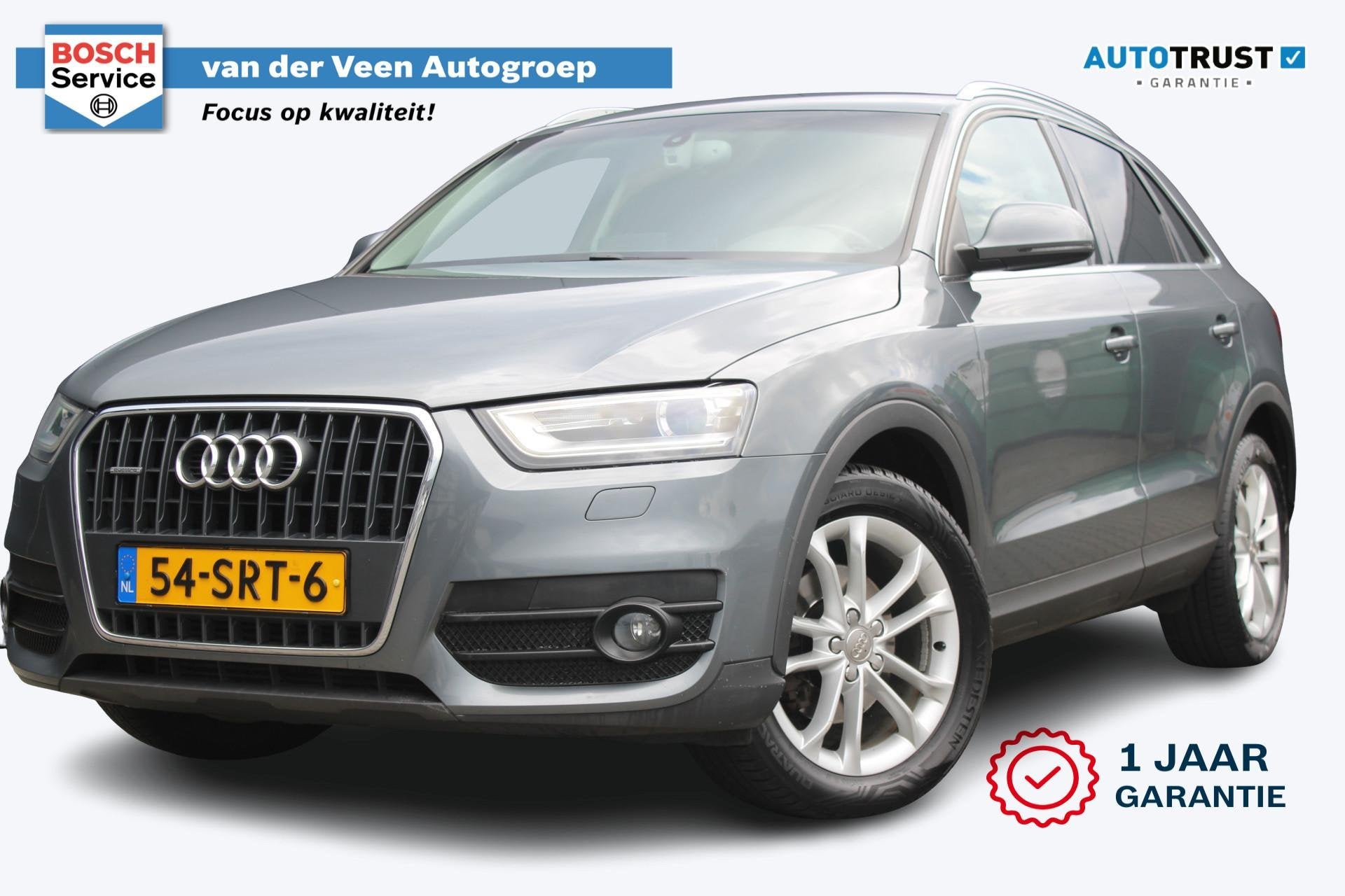 Audi Q3 2.0 TFSI quattro | Incl. 12 Maanden garantie | Cruis, Euro 5, Gebruikt, 4 cilinders, Leder en Stof