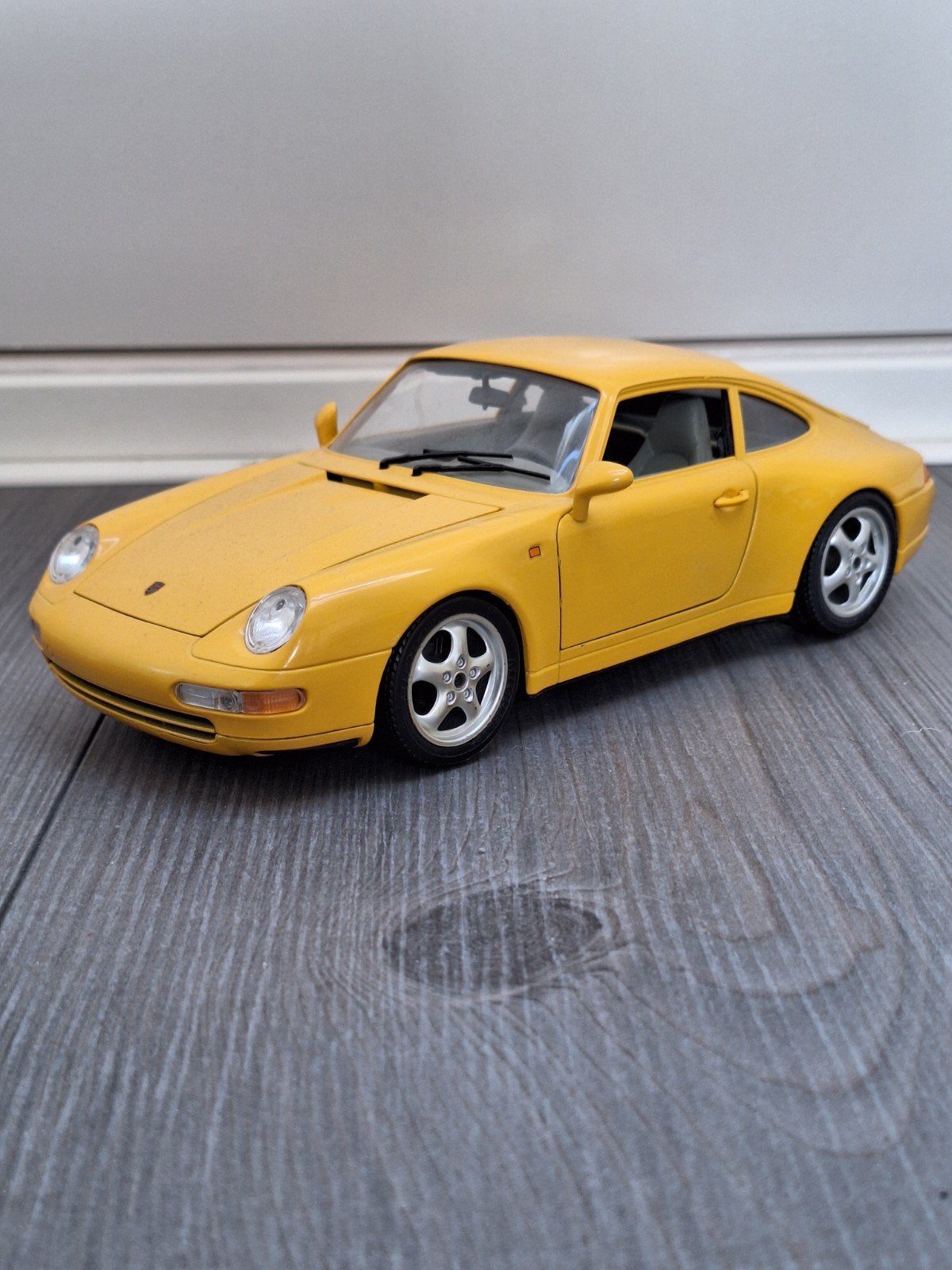 Verzameling van 9 Porsche modelauto's schaal 1:18, Ophalen, Gebruikt, Auto, Overige merken