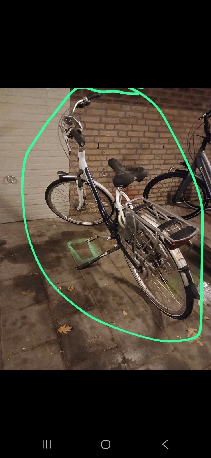 Grijze stadsfiets te koop - Goede staat, Ophalen, Gebruikt