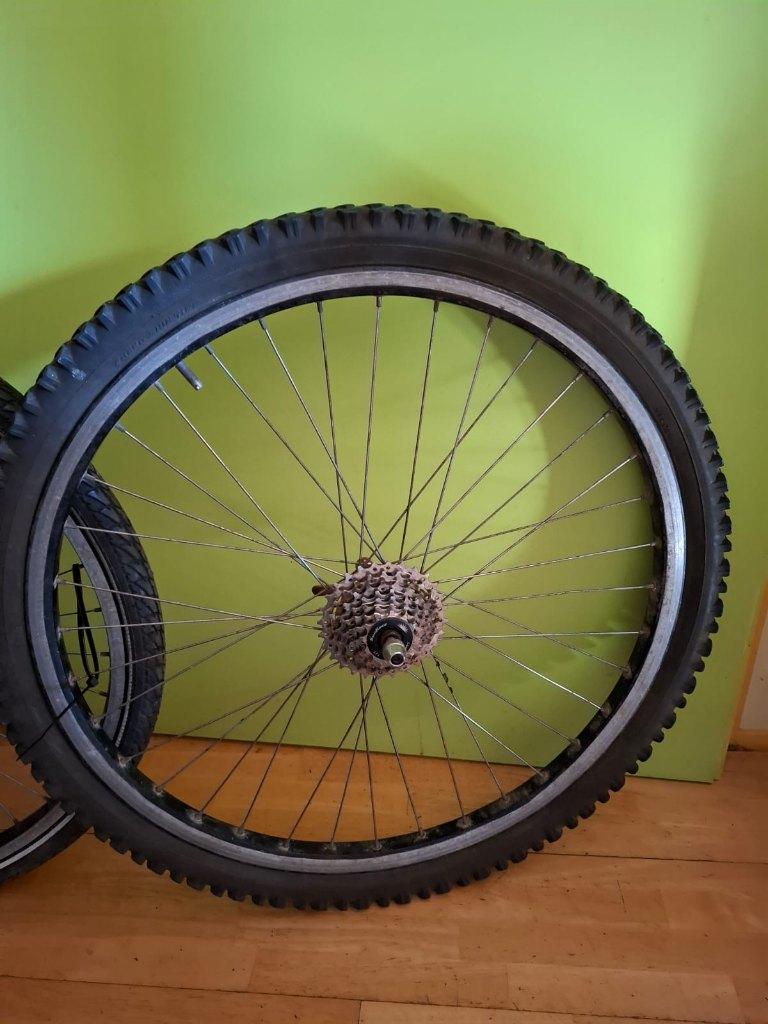 Fietswiel:20 inch achter, 26 inch mtb, 28 inch voor & velgen, Ophalen, Gebruikt, Wiel, Aluminium