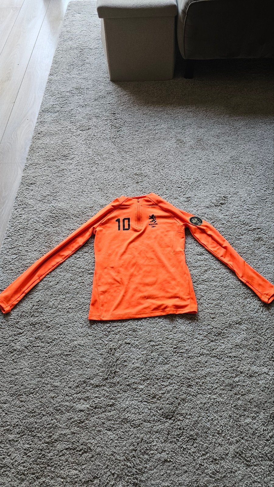 Nederlands elftal vest!, Kinderen en Baby's, Kinderkleding | Maat 146, Ophalen of Verzenden, Gebruikt, Jongen of Meisje, Trui of Vest