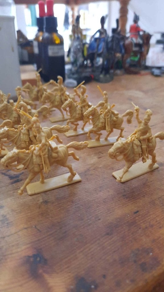Sachsen Curasieren 1/72  Zvezda, Ophalen of Verzenden, 1:50 of kleiner