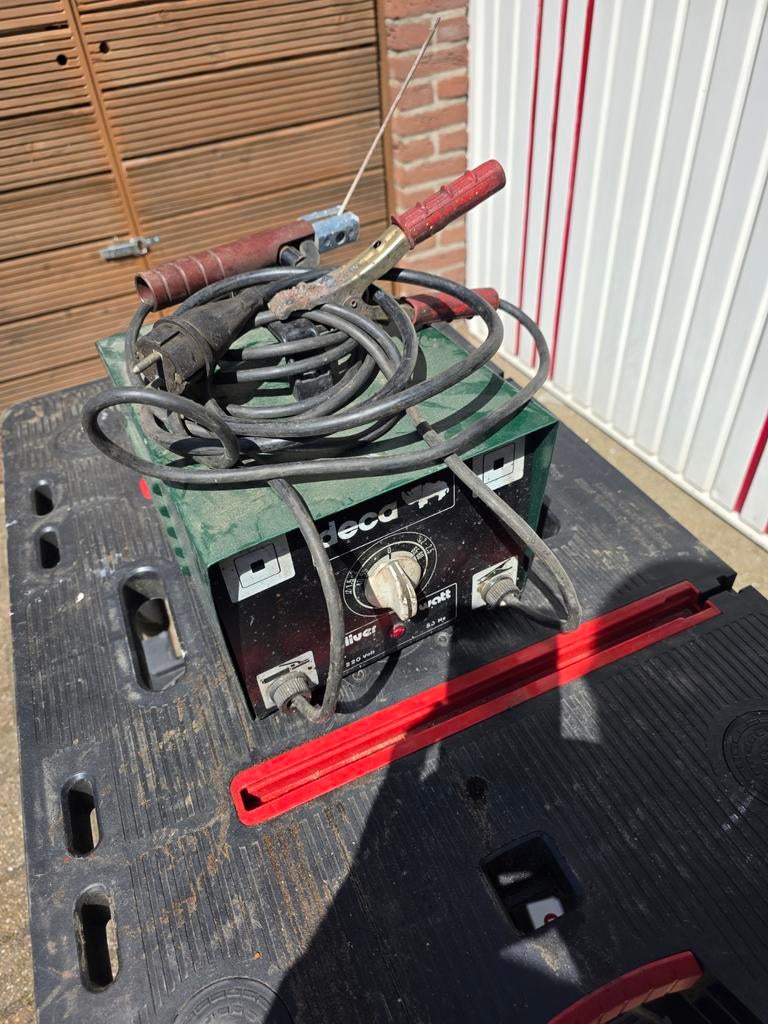 Deca Silver Watt lasapparaat 220 Volt, 80 Amp., Ophalen of Verzenden, Gebruikt, Minder dan 150 ampère, Elektroden