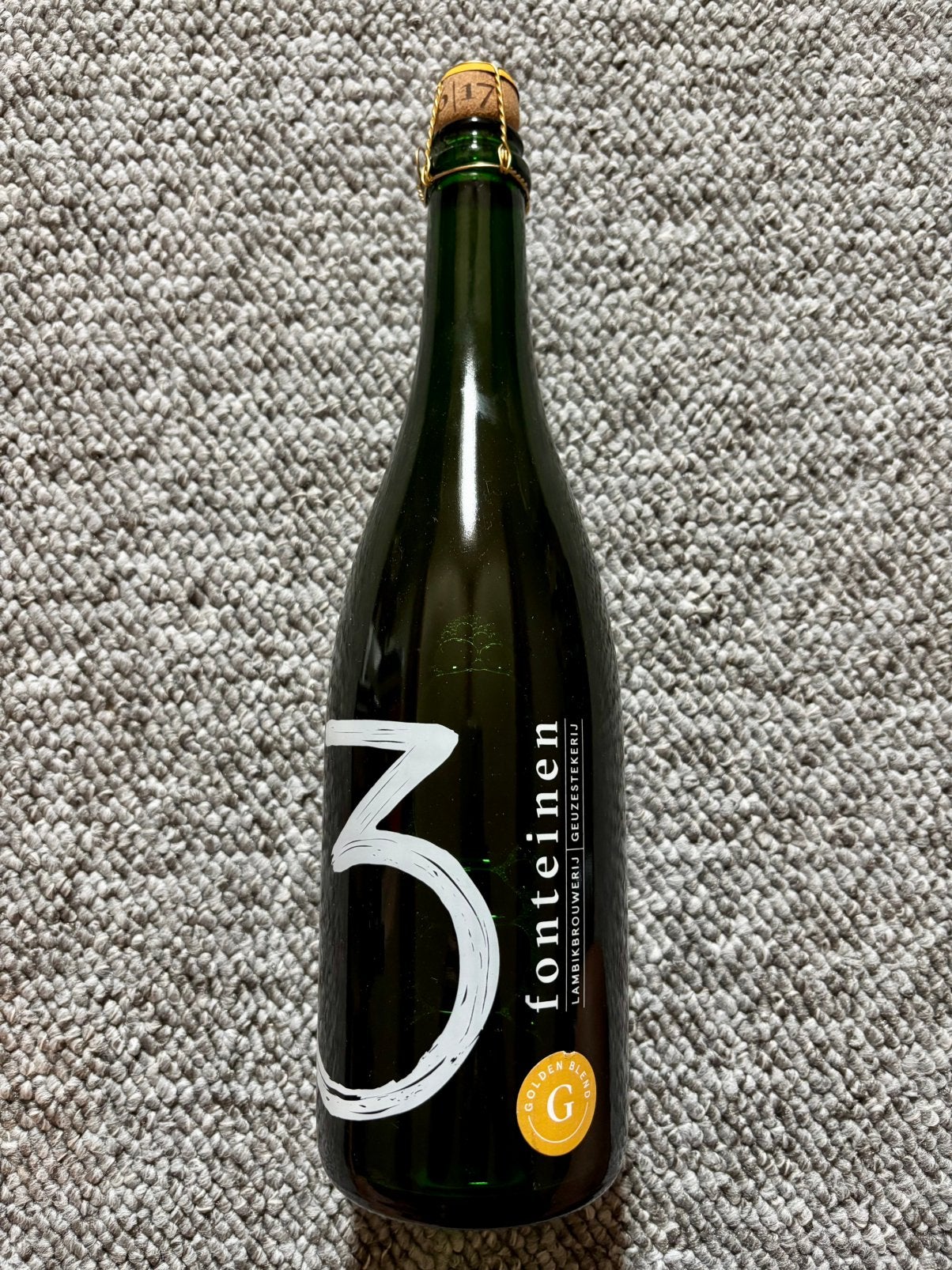 3F - Golden Blend, Verzamelen, Ophalen of Verzenden, Zo goed als nieuw, Flesje(s), Overige merken