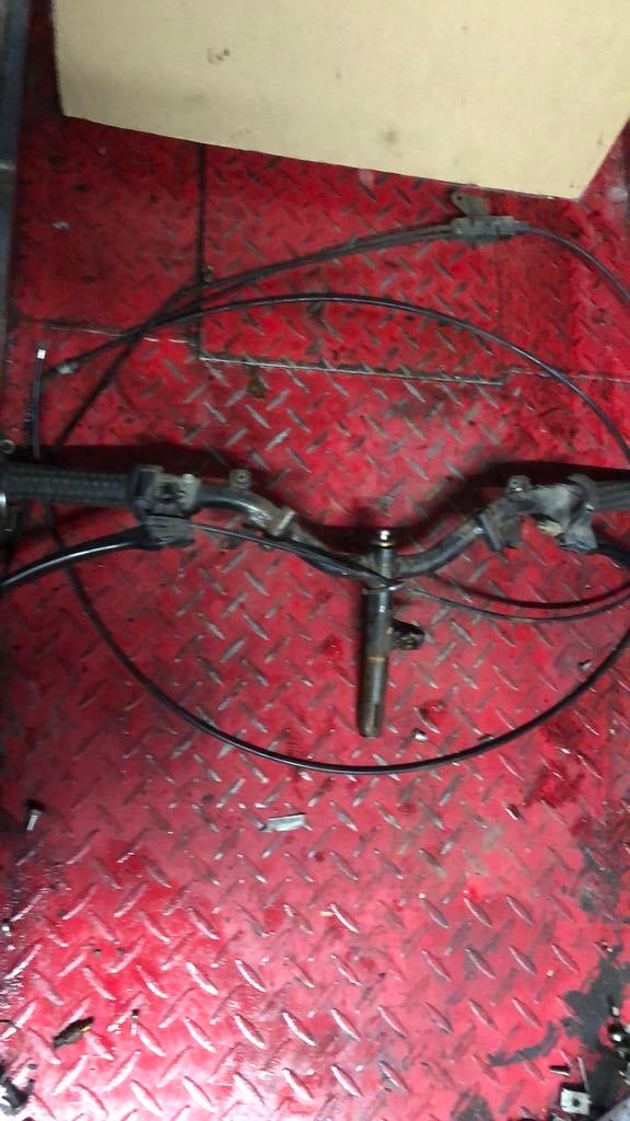Piaggio zip type stuur inc remkabel gashendel etc, Ophalen of Verzenden, Piaggio, Piaggio, Piaggio