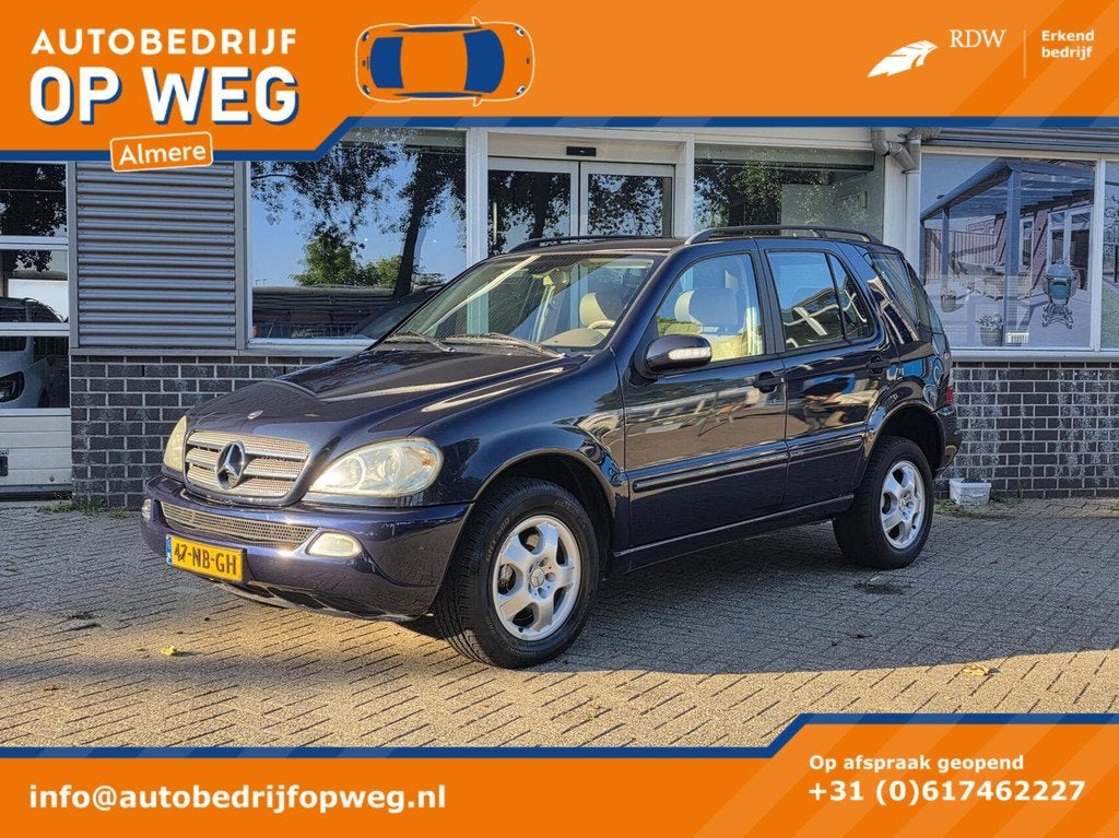 Mercedes-Benz ML 350 | Automaat | 4MATIC | V6 | Stoelverwarm, Auto's, Mercedes-Benz, Automaat, Gebruikt, Origineel Nederlands