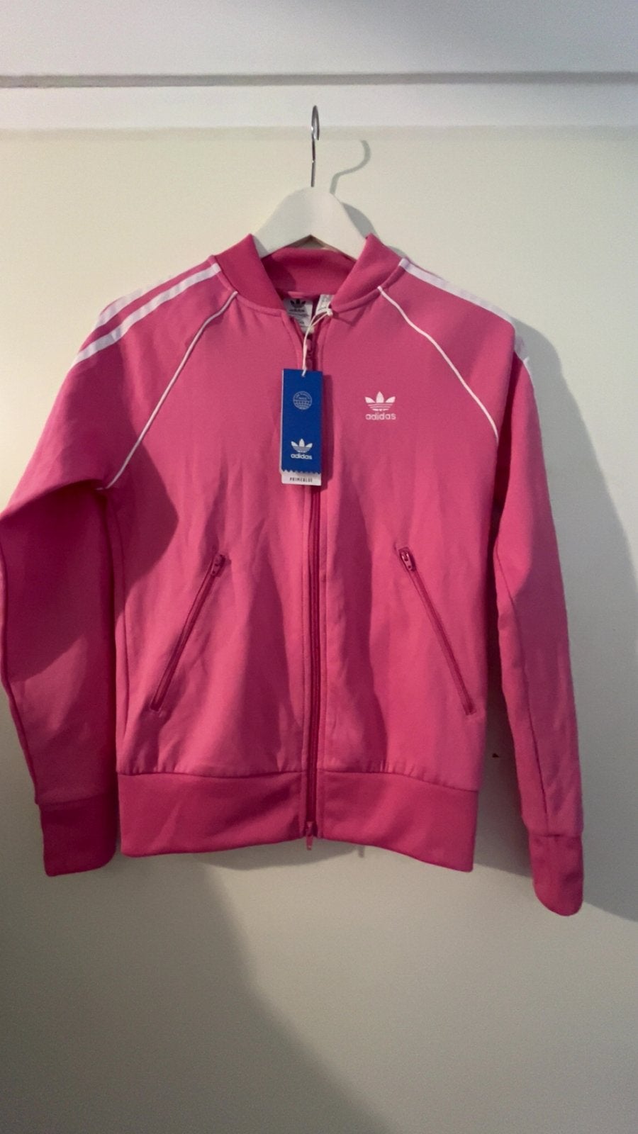 Adidas vest, Overige typen, Ophalen of Verzenden, Zo goed als nieuw, Roze
