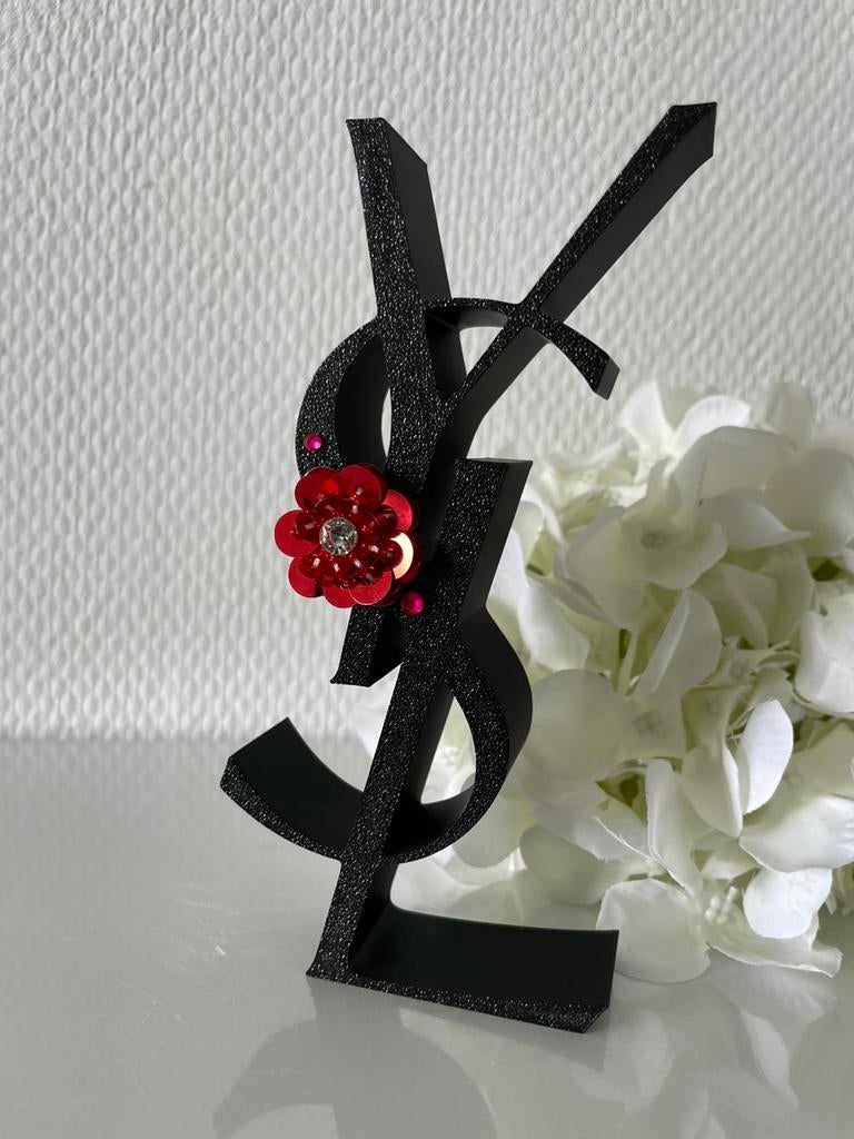 Red Floral YSL Decoration, Verzenden, Nieuw