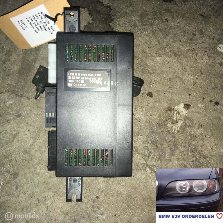 BMW E39,  5-serie  LCM  lichtmodule Lichtcomputer, Auto-onderdelen, Gebruikt, Ophalen of Verzenden, BMW, BMW