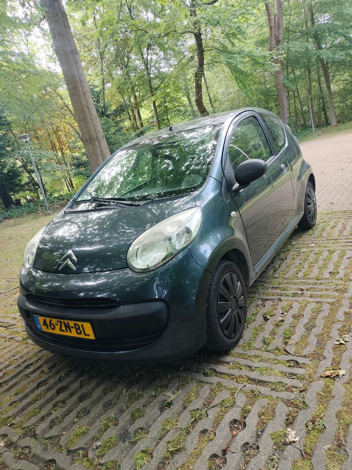 Citroën C1 1.0 3-DRS 2008 Grijs, Auto's, Voorwielaandrijving, 4 stoelen, C1, Origineel Nederlands