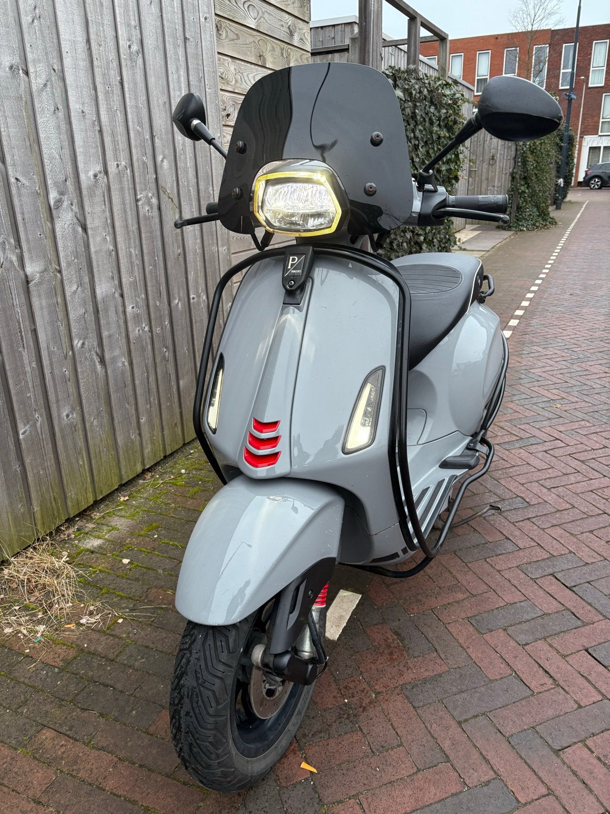 Vespa Sprint - Grijs, Ophalen, Gebruikt, Overige modellen, Maximaal 45 km/u