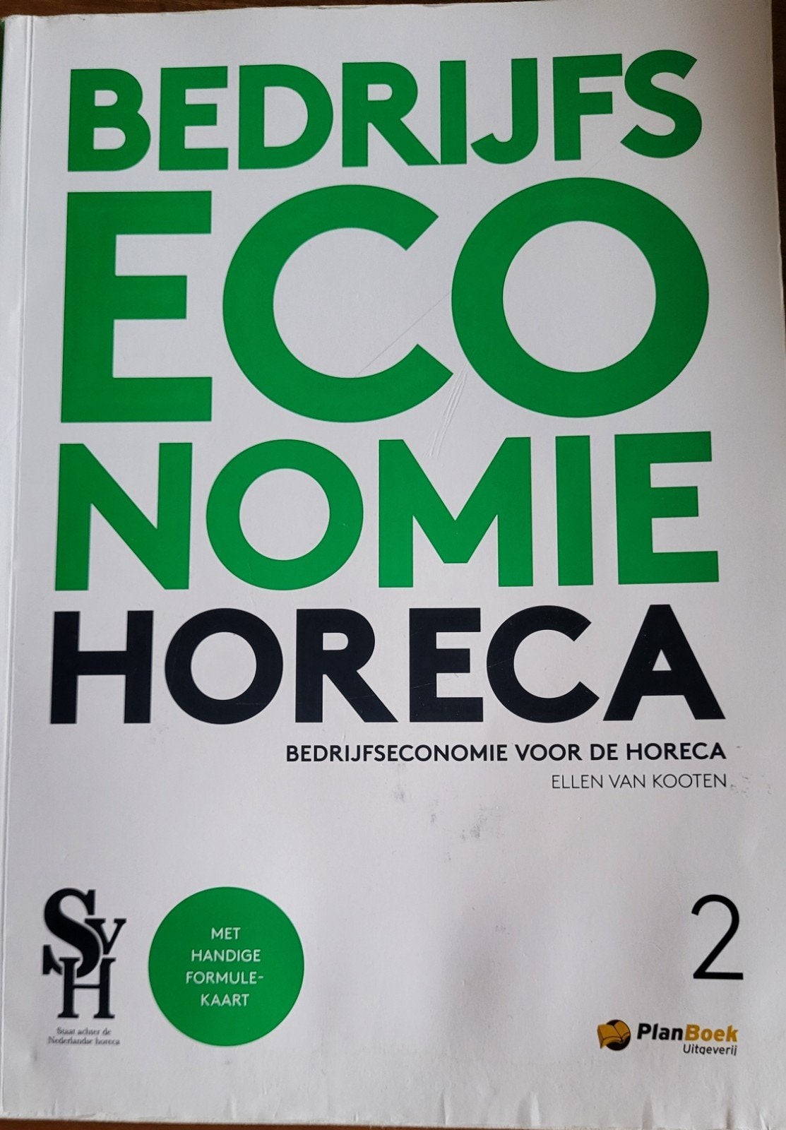 Boek: Bedrijfseconomie Horeca - van Kooten, Gelezen, Ophalen of Verzenden, MBO, Ellen van Kooten