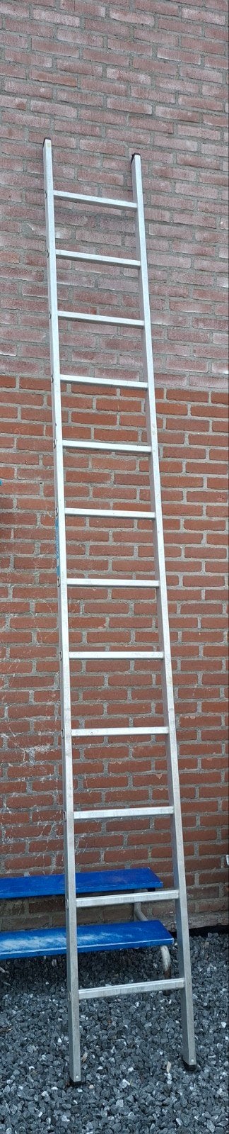 Aluminium ladder, Ophalen, Gebruikt, 4 meter of meer
