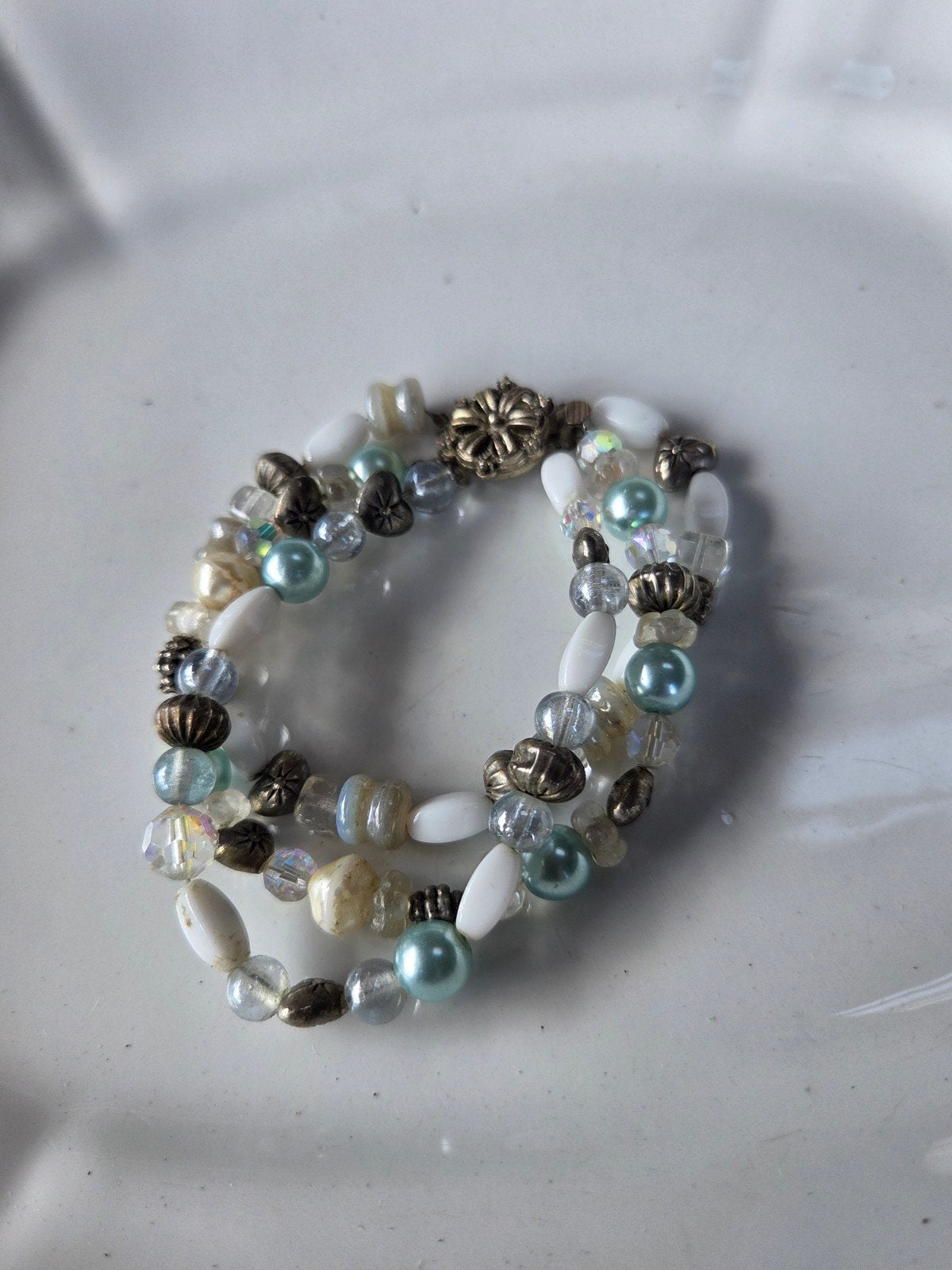 oude armband filigrain slot, Verzenden, Gebruikt, Zilver, Overige materialen