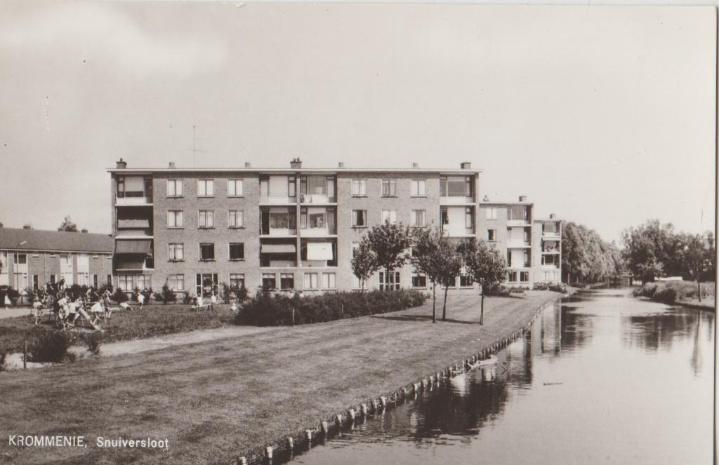 1964 snuiversloot  krommenie zaanstreek zaanse zaans zaan, Verzamelen, Ophalen of Verzenden, 1960 tot 1980, Ongelopen, Noord-Holland