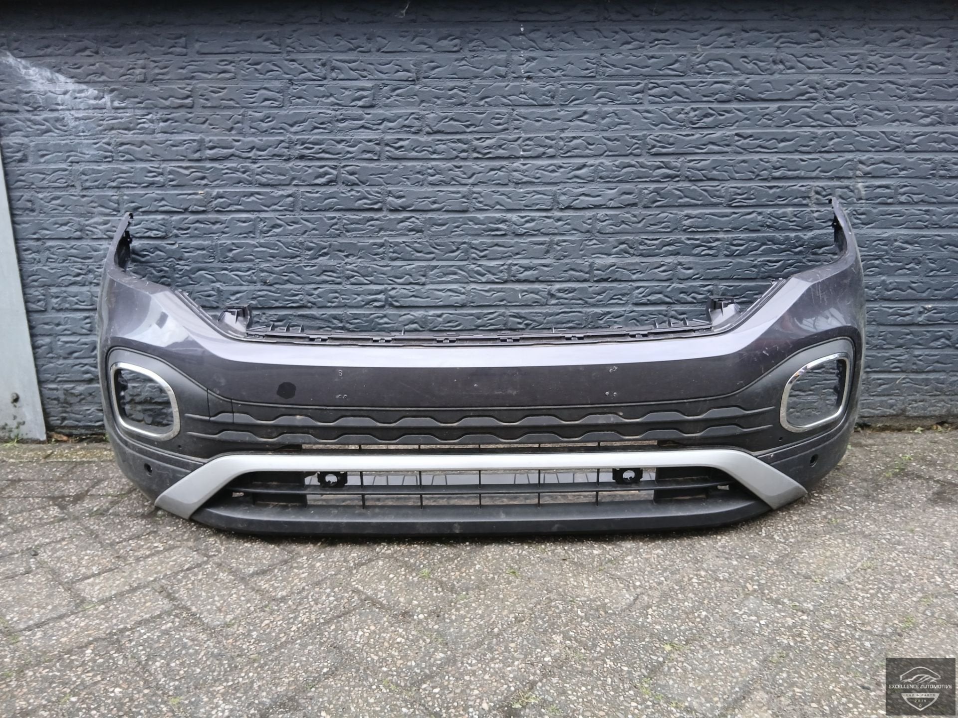 VW T-Cross 2018+ Voorbumper Bumper 4xPDC Origineel!, Gebruikt, Volkswagen, Volkswagen AG, Bumper