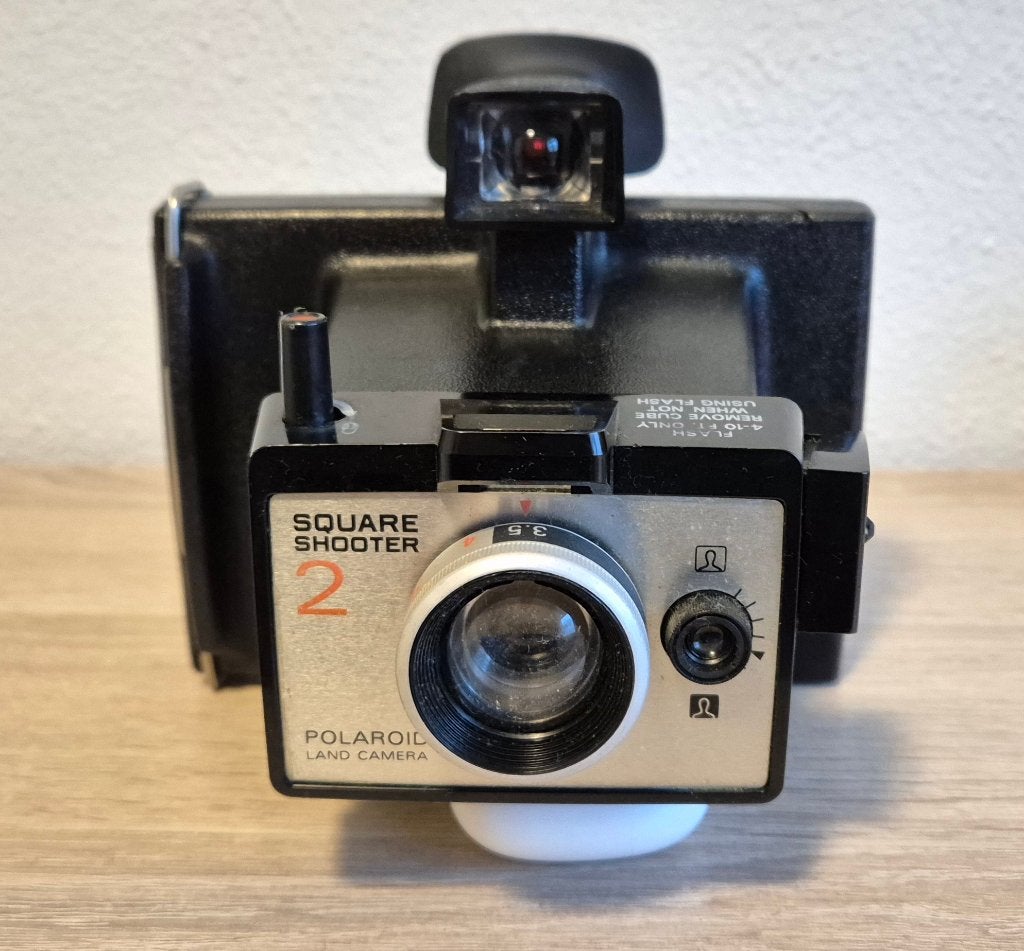 Polaroid Square Shooter 2 vintage camera, Audio, Tv en Foto, Fotocamera's Analoog, Ophalen of Verzenden, Gebruikt, Polaroid, Polaroid