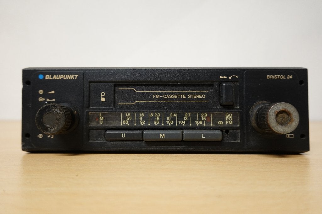 Blaupunkt Bristol 24 FM-Cassette Stereo Autoradio, Ophalen, Gebruikt