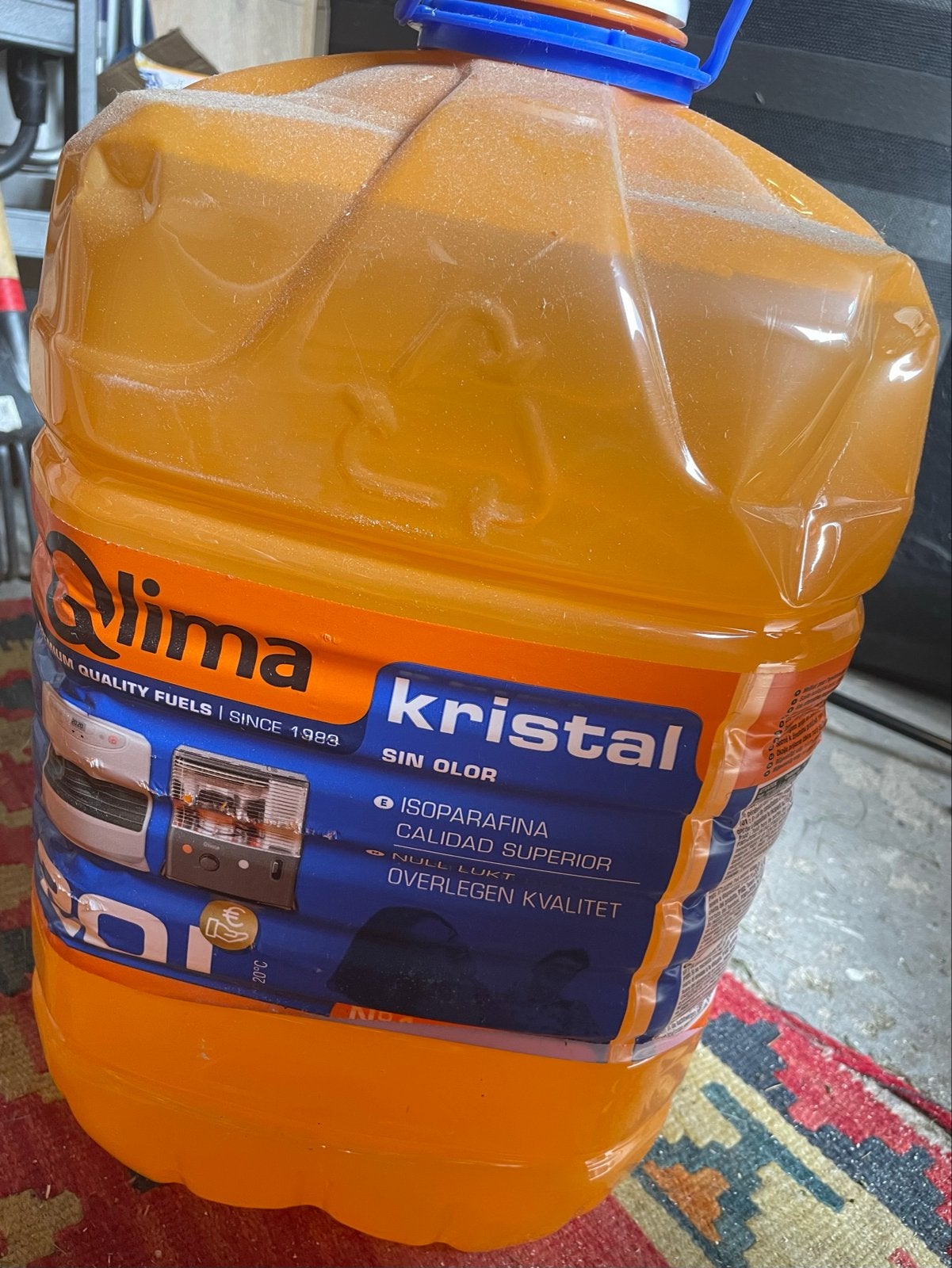 Qlima Kristal Petroleum 20L - Kachelbrandstof, Overige brandstoffen, Nieuw, Petroleumkachel, Ophalen of Verzenden