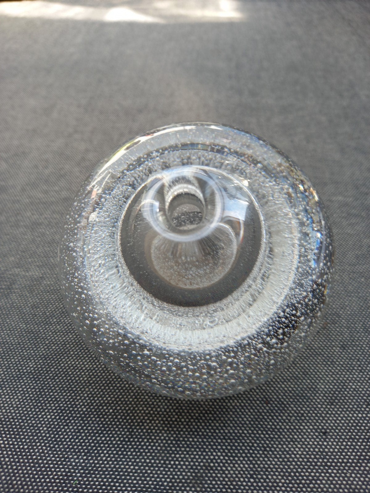 Vintage olielamp van Kosta Boda, Goran Warf uit Zweden., Antiek en Kunst, Ophalen of Verzenden