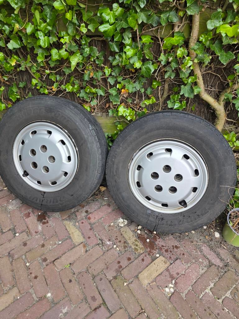Wieldoppen camper fiat ducato hymer 4 stuks, Ophalen of Verzenden
