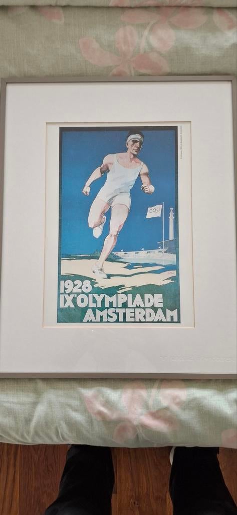 Litho met beeldrecht Olympische Spelen 1928 Amsterdam, Ophalen of Verzenden