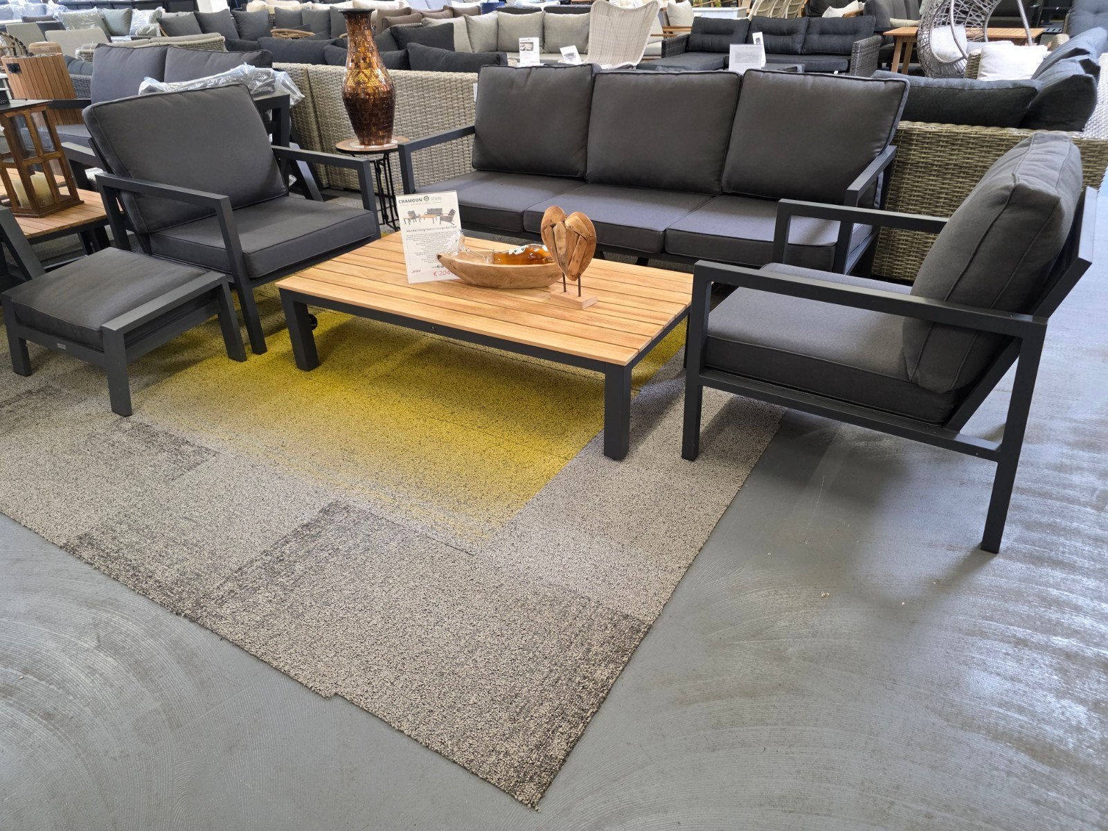 Mondial Living Festino loungeset – aluminium/teakhout

Antra, Ophalen of Verzenden, Nieuw