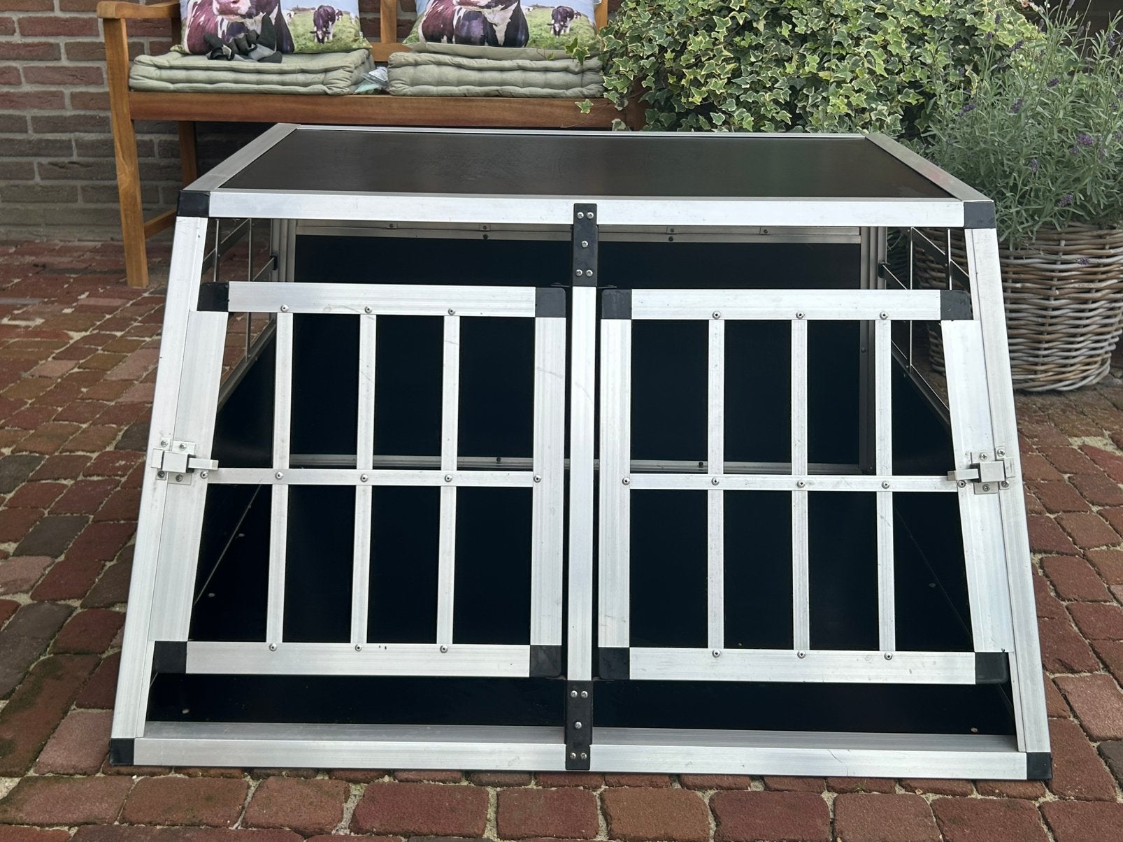 Transport hondenhok autokooi bench kamer kennel, Dieren en Toebehoren, Minder dan 65 cm, Ophalen of Verzenden, 75 tot 110 cm, Nieuw