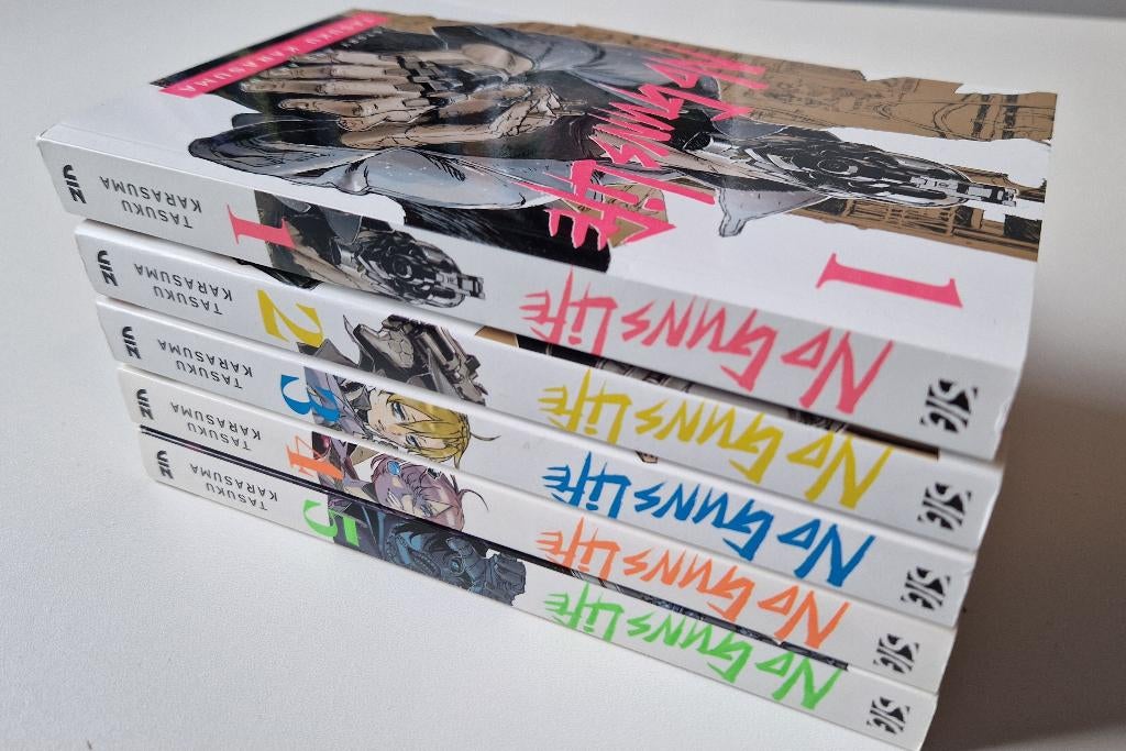 No guns life manga 1-5 set nieuw, Boeken, Strips | Comics, Complete serie of reeks, Ophalen of Verzenden, Nieuw, Japan (Manga)