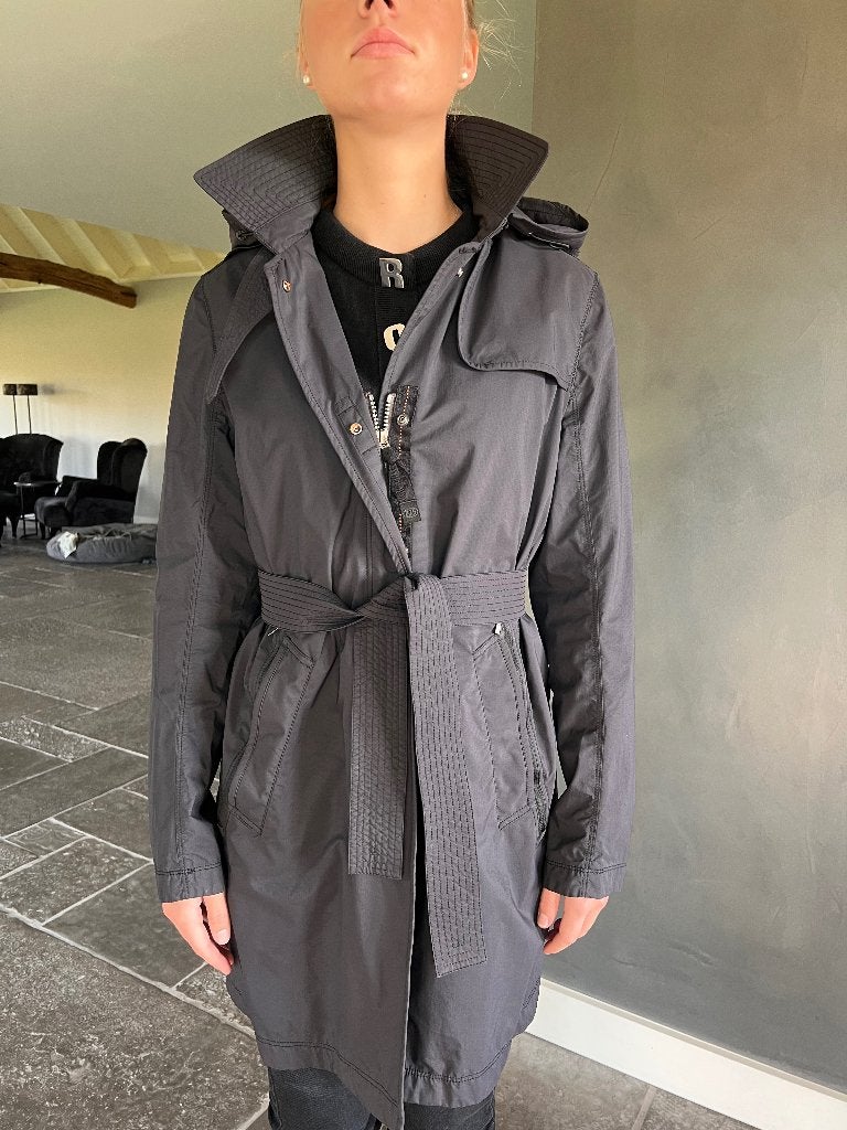 Parajumpers trenchcoat, Kleding | Dames, Maat 38/40 (M), Blauw, Gedragen, Parajumpers