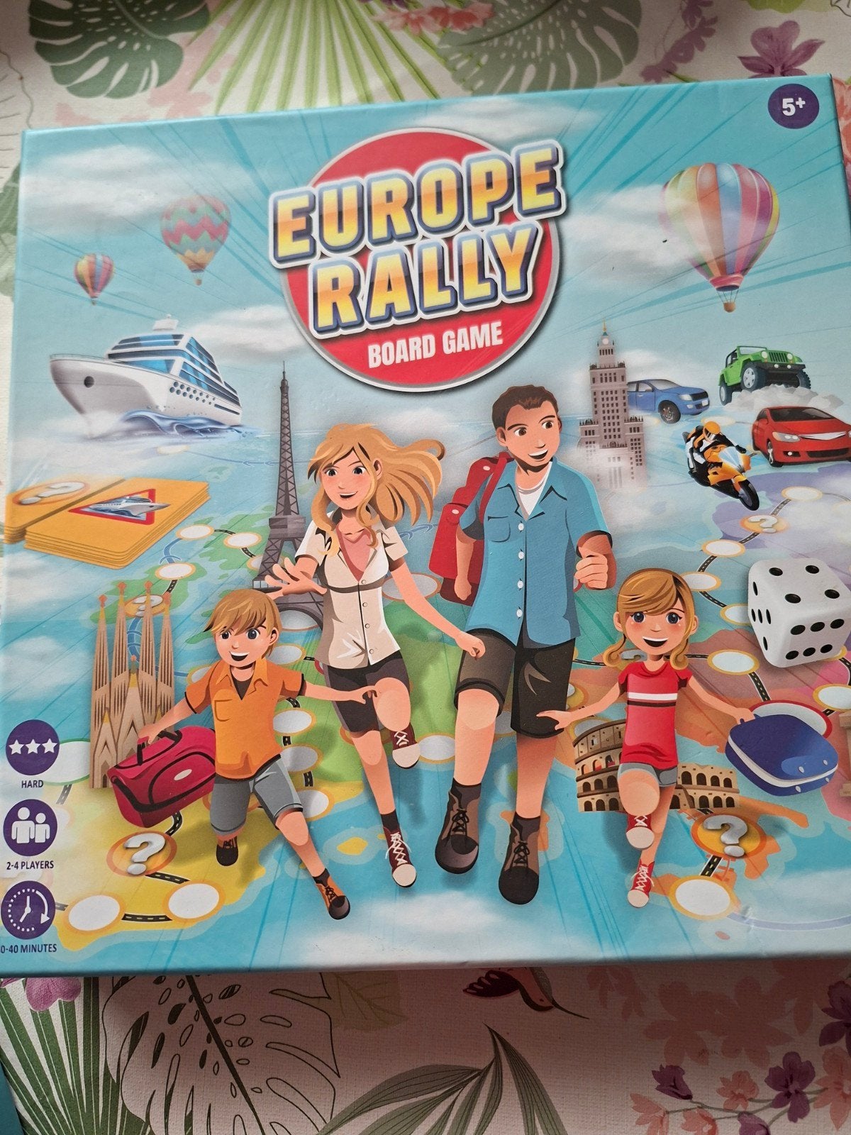 Spel Europe rally als nieuw, Ophalen of Verzenden, Zo goed als nieuw