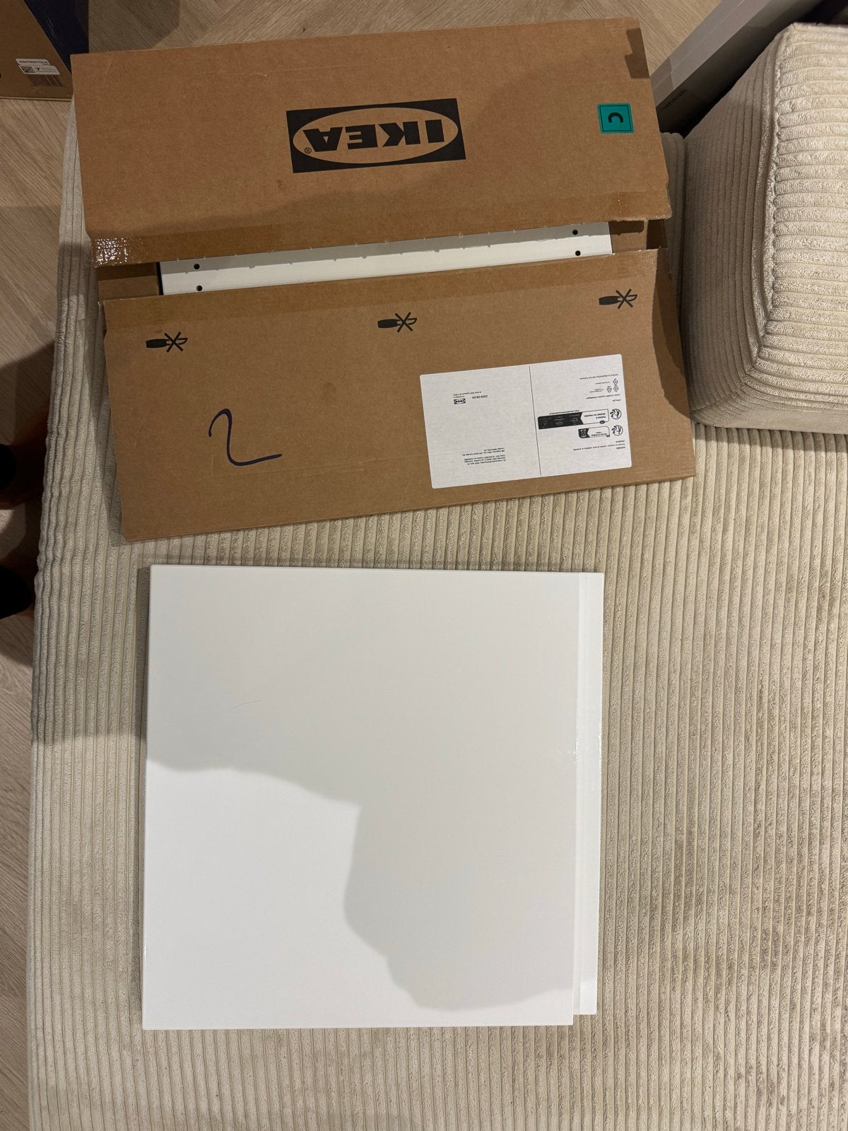 Ikea VOXTORP ladefront 40x40 cm (2 stuks), Ophalen, Zo goed als nieuw