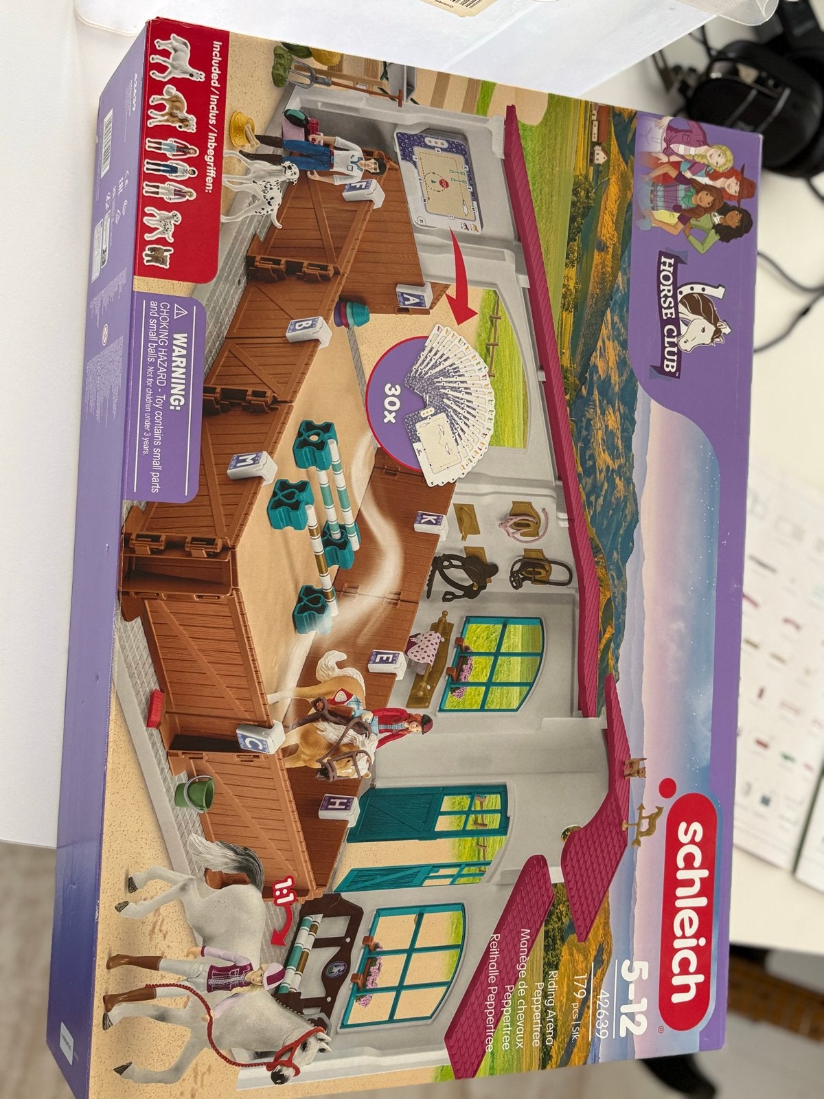 Schleich Horse Club Rijbaan - Zo goed als nieuw, Ophalen of Verzenden, Zo goed als nieuw, Jongen of Meisje