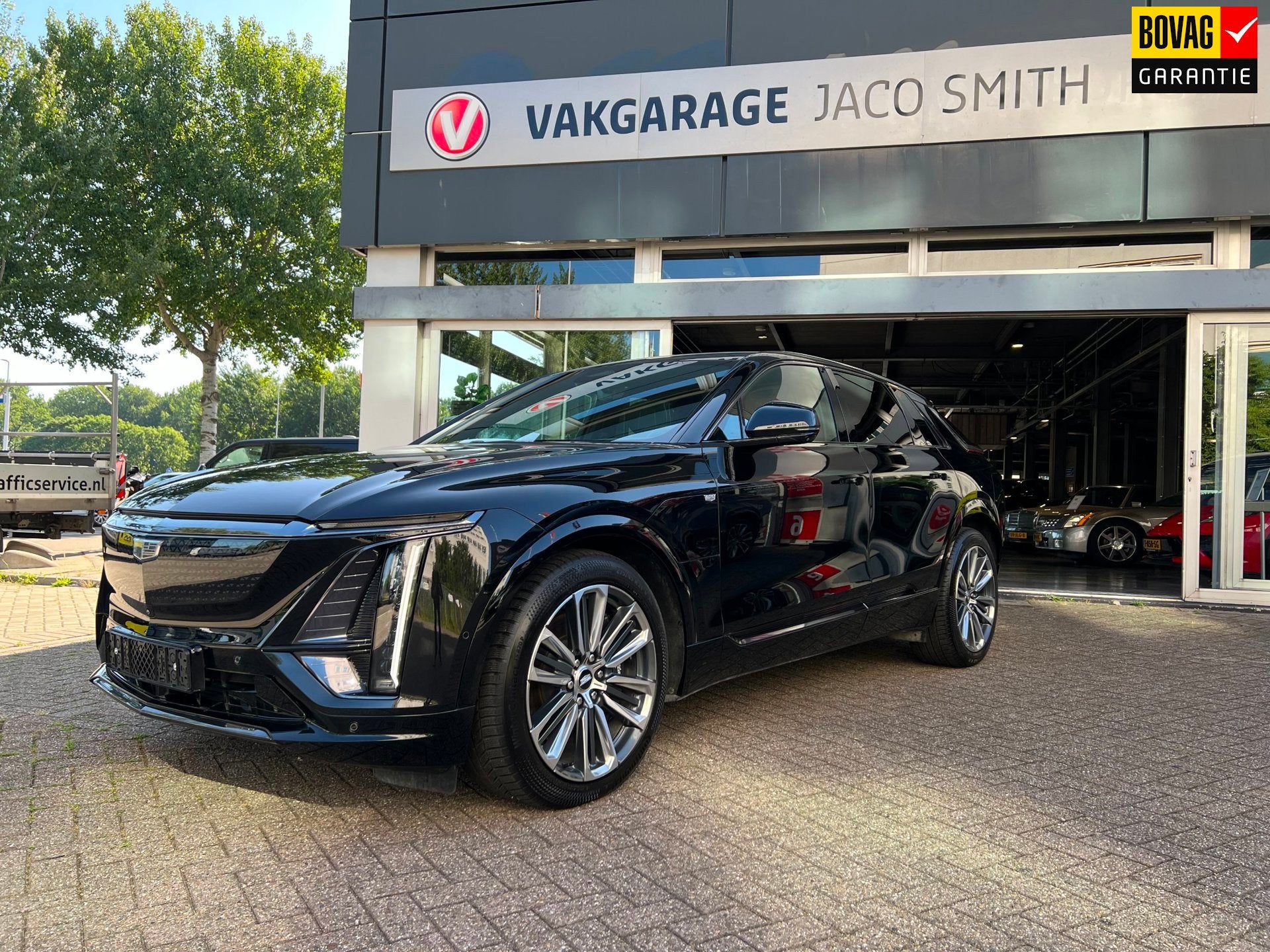 Cadillac LYRIQ 600 E4 Sport, Auto's, Cadillac, Automaat, Gebruikt, Zwart, Leder